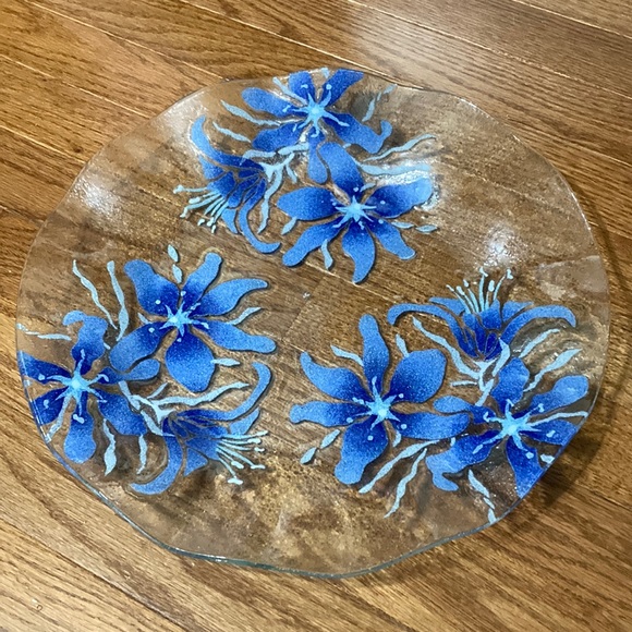 Other - Glass Dish - Floral